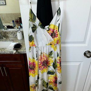 floral maxi dress